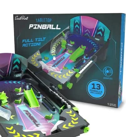 Eastpoint Sports Tabletop Pinball Arcade Game Age 8+