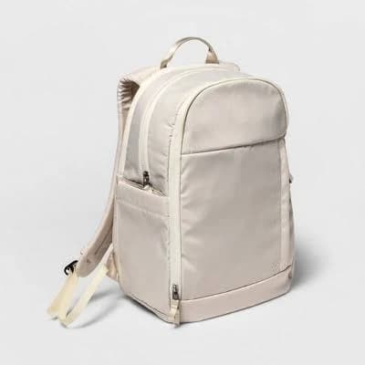 17.5" Lifestyle Backpack Off-White - All in Motion NWT