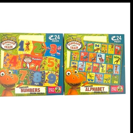 Dinosaur Train Alphabet Greenbrier 24pc Kids Jigsaw Puzzle