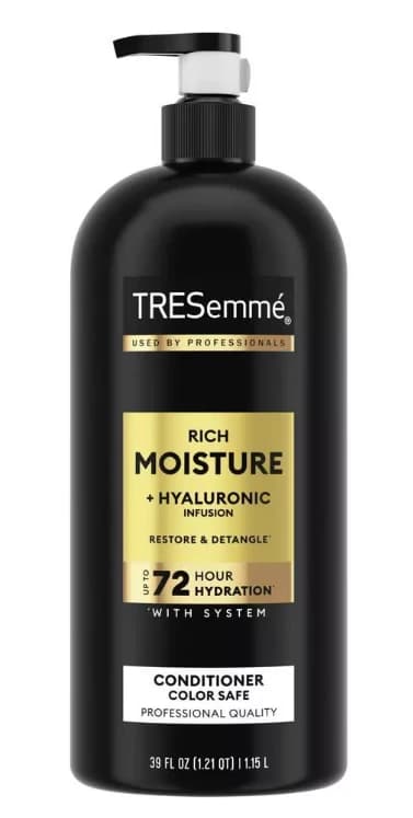 TRESemmé Rich Moisture Conditioner for Dry Hair with Pump, 39 fl oz
