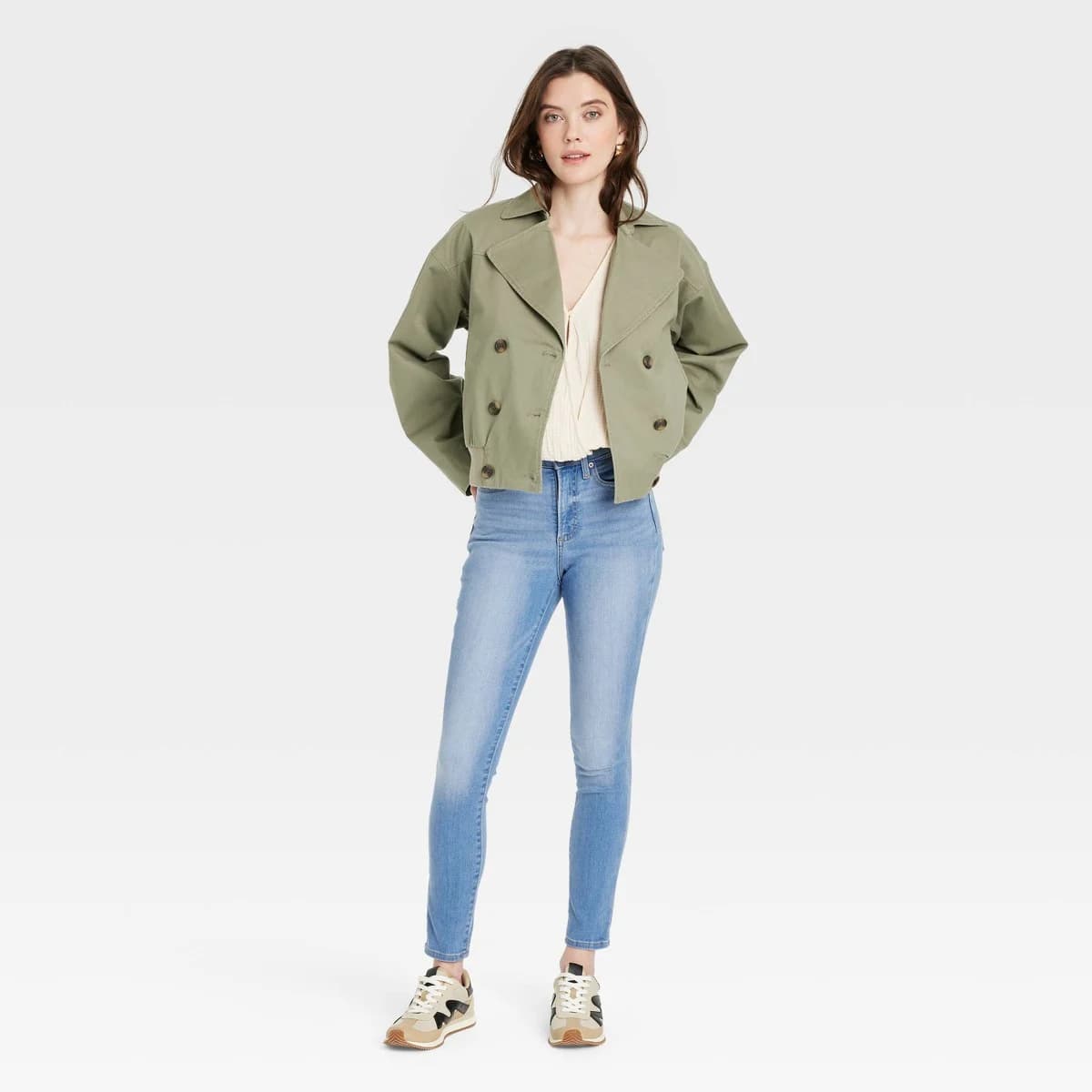 Women's High-Rise Skinny Jeans - Universal Thread™ Light Blue 2 — Manufacturer Picture