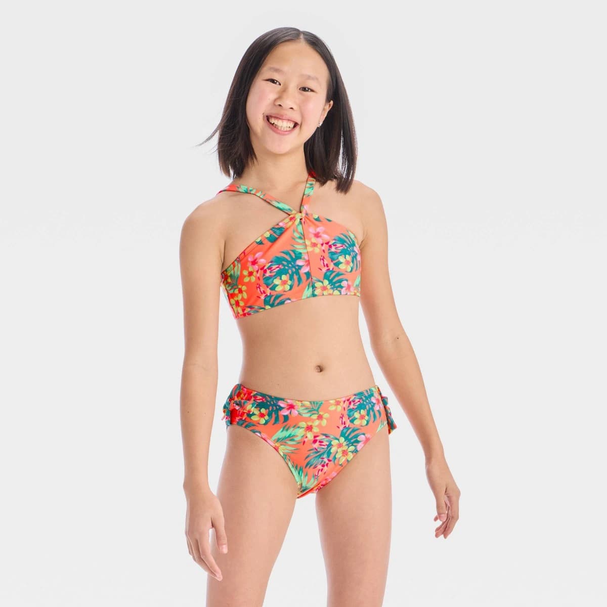 Girls' Pumeria Bloom Bikini Set - art class™ XL — Manufacturer Picture