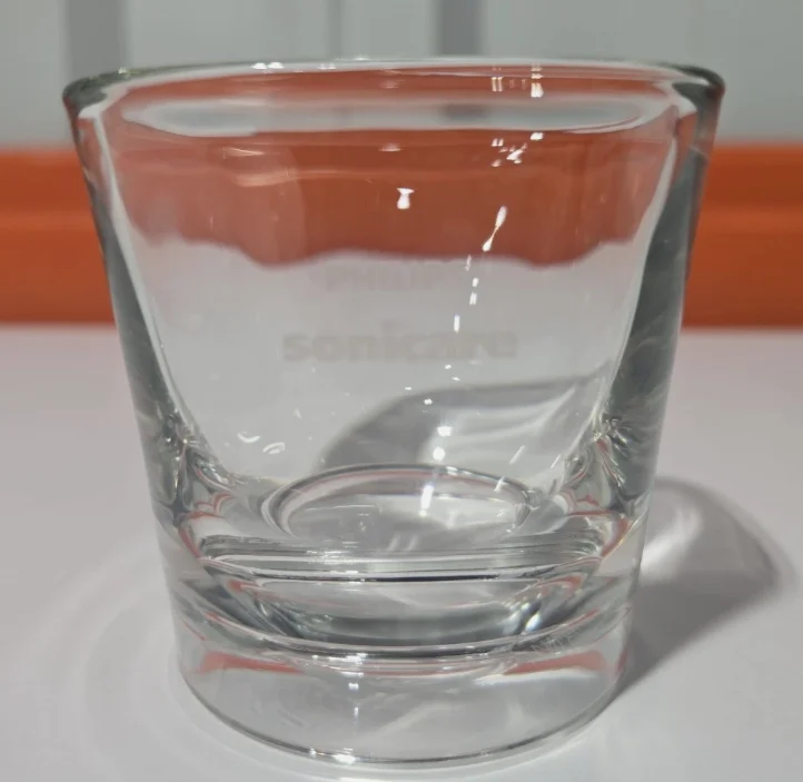 Glass Cup for Philips Sonicare DiamondClean Toothbrush Charger HX99** Series — Actual Product