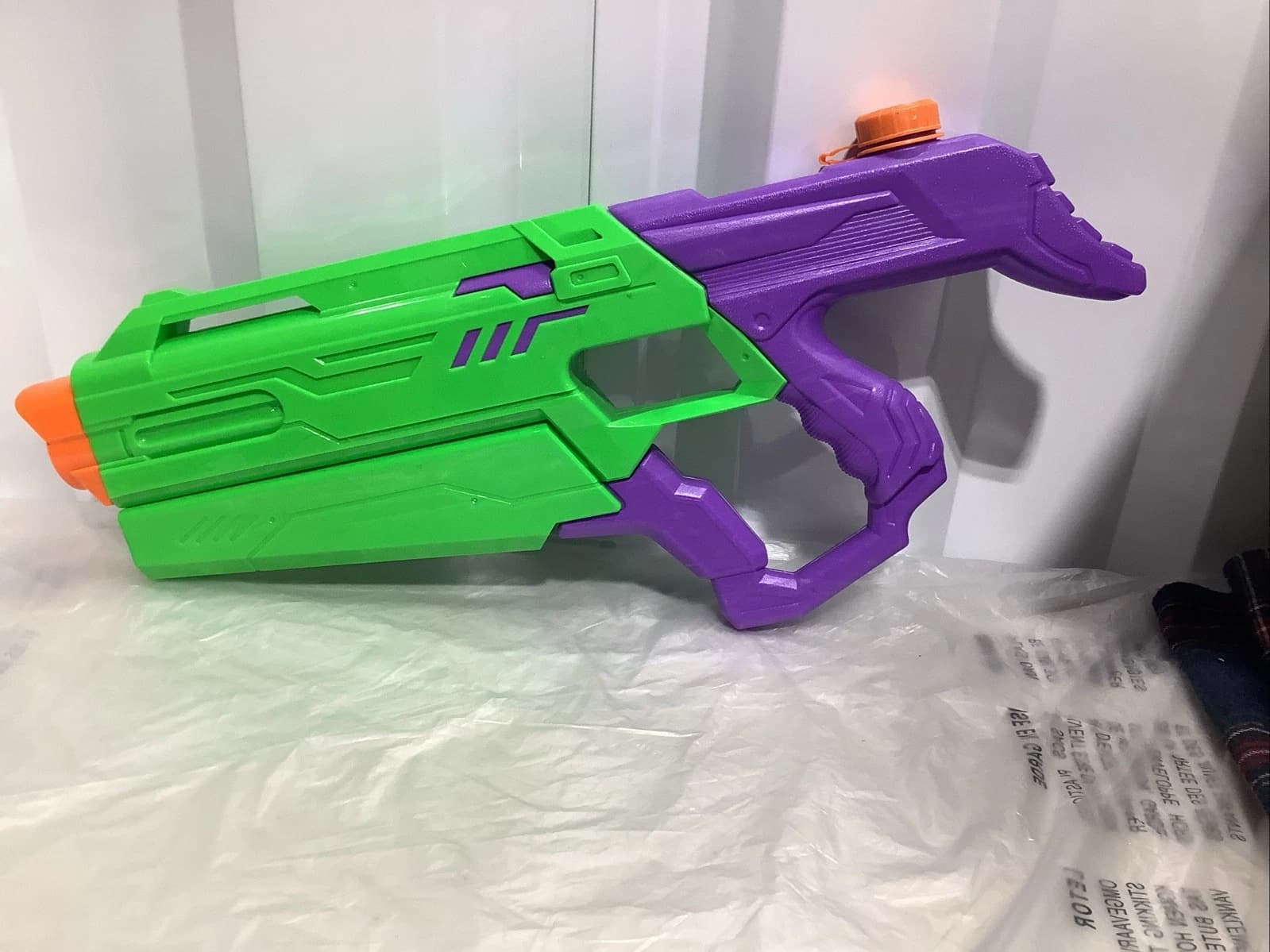 Game Blaster XL Water Gun - Green, Purple & Orange