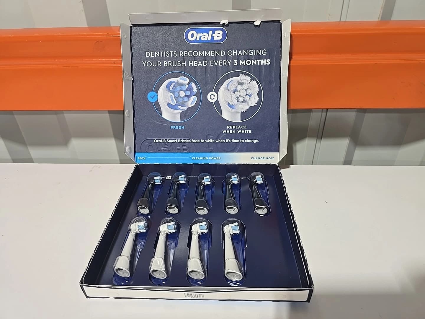 Oral-B iO Deep Clean Replacement Toothbrush Heads 9-Pack — Actual Product