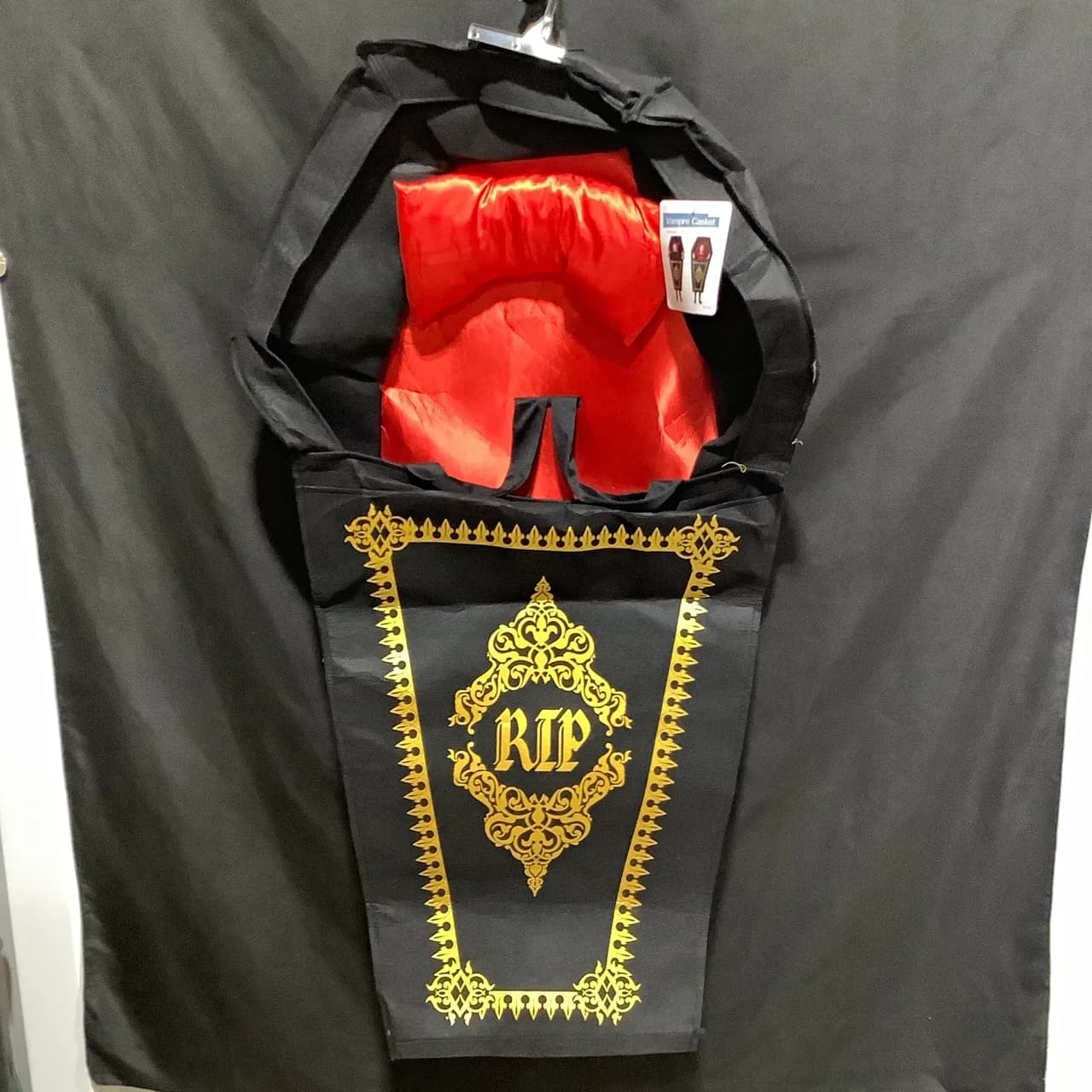 Disguise Vampire Casket Costume Complete Outfit One Size Fits Most Y52090 — Actual Product