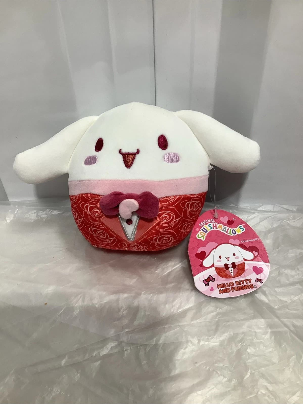 Squishmallows Sanrio Hello Kitty & Friends Cinnamoroll 5" Plush - Valentine's Day