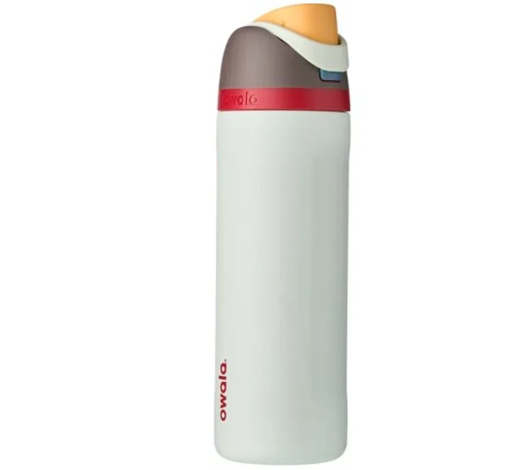 Owala FreeSip Insulated Stainless Steel Water Bottle with Straw for Sports and Travel BPA-Free 24-oz Boneyard 24 oz — Manufacturer Picture