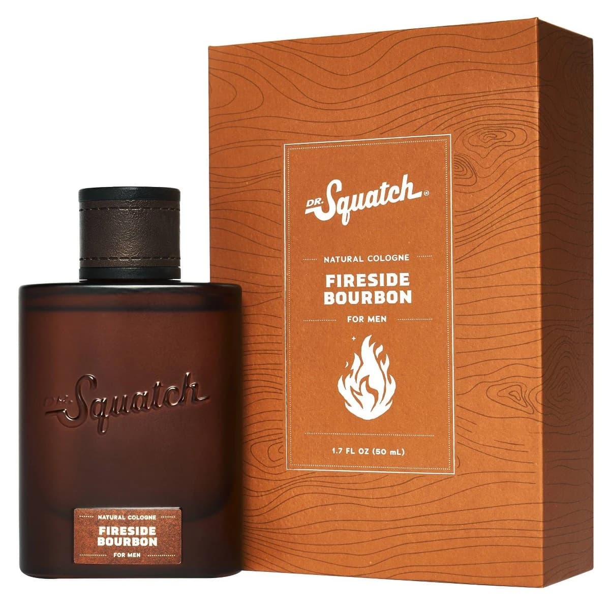 Dr. Squatch Fireside Bourbon Natural Cologne for Men - 1.7 fl oz — Manufacturer Picture