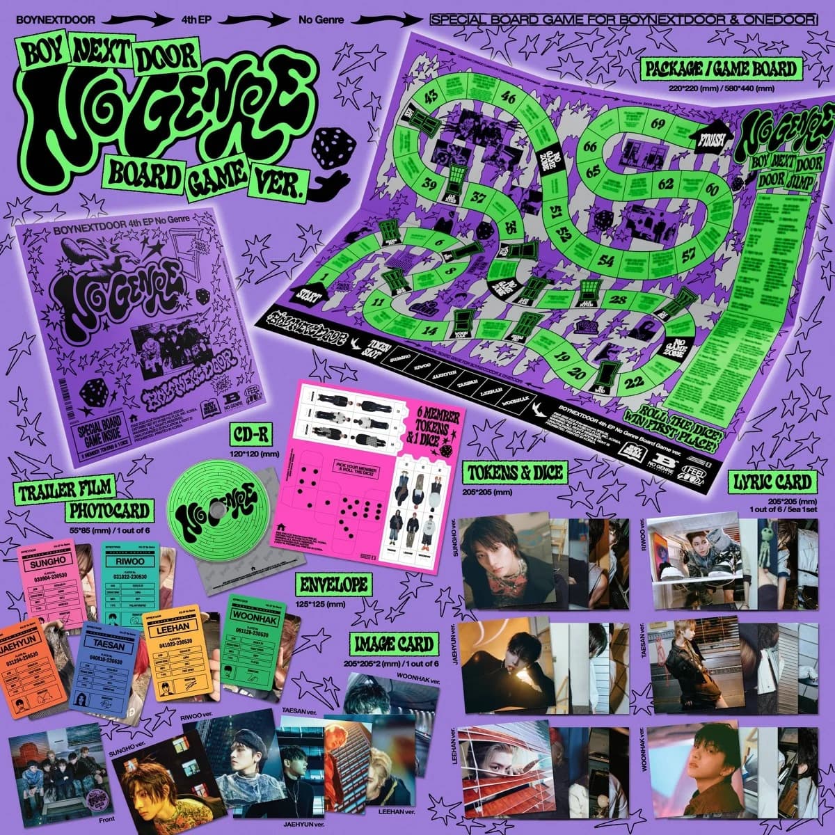 BOYNEXTDOOR 4th EP (Board Game Version) — Manufacturer Picture