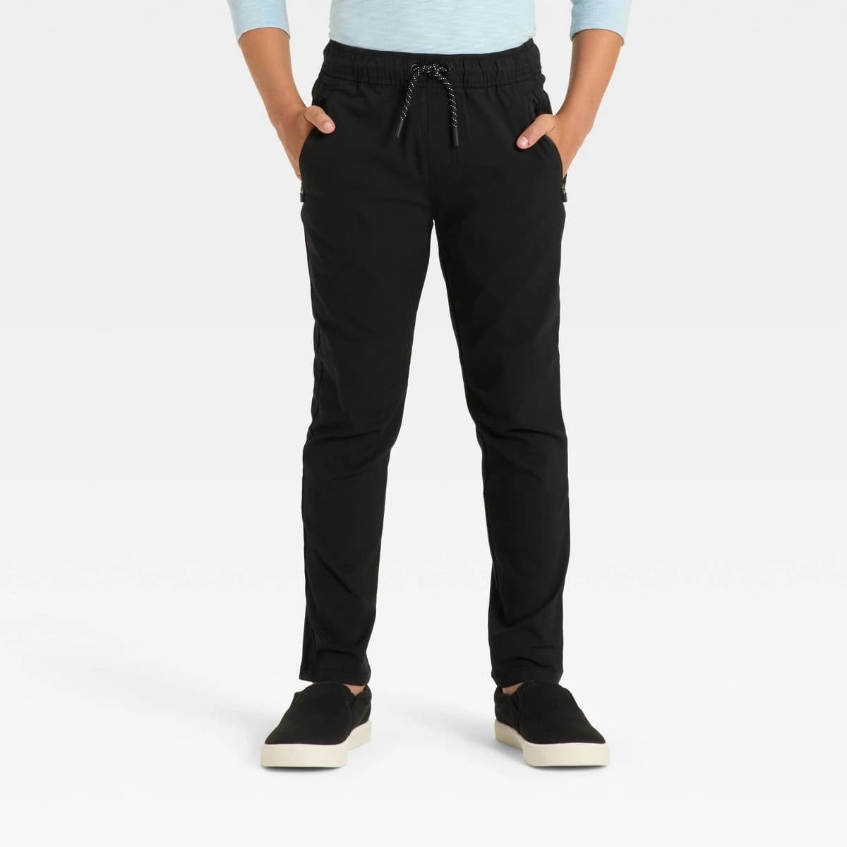 Boys' Quick Dry Stretch Pants - Cat & Jack™ Black 8 — Manufacturer Picture