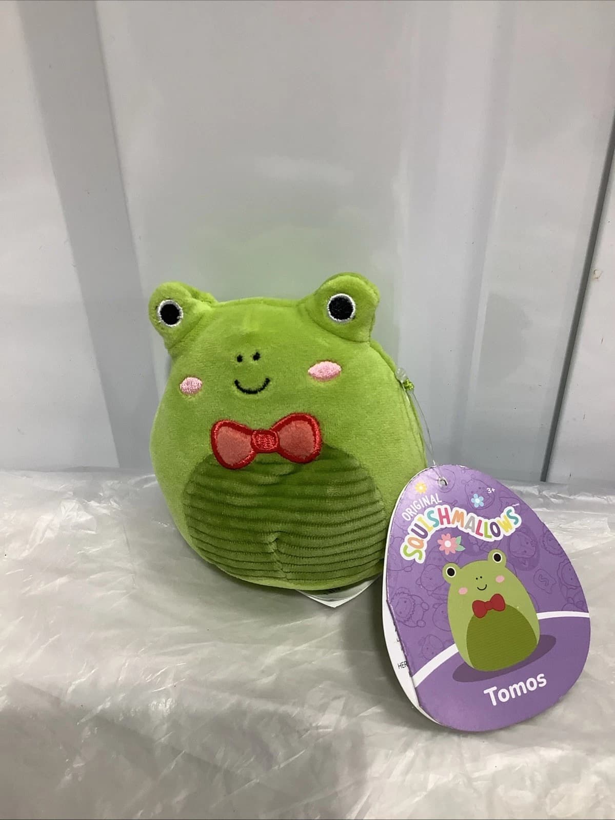 Squishmallows Tomos Green Frog Mini Plush Green 4” — Actual Product