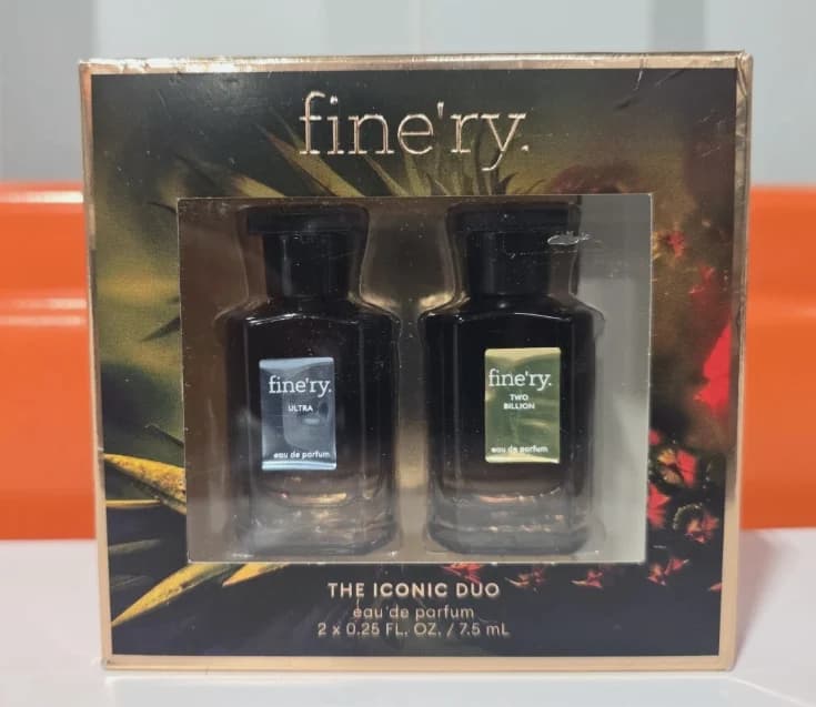 Fine'ry The Iconic Duo Men's Mini Eau de Parfum Set - Ultra and Two Billion