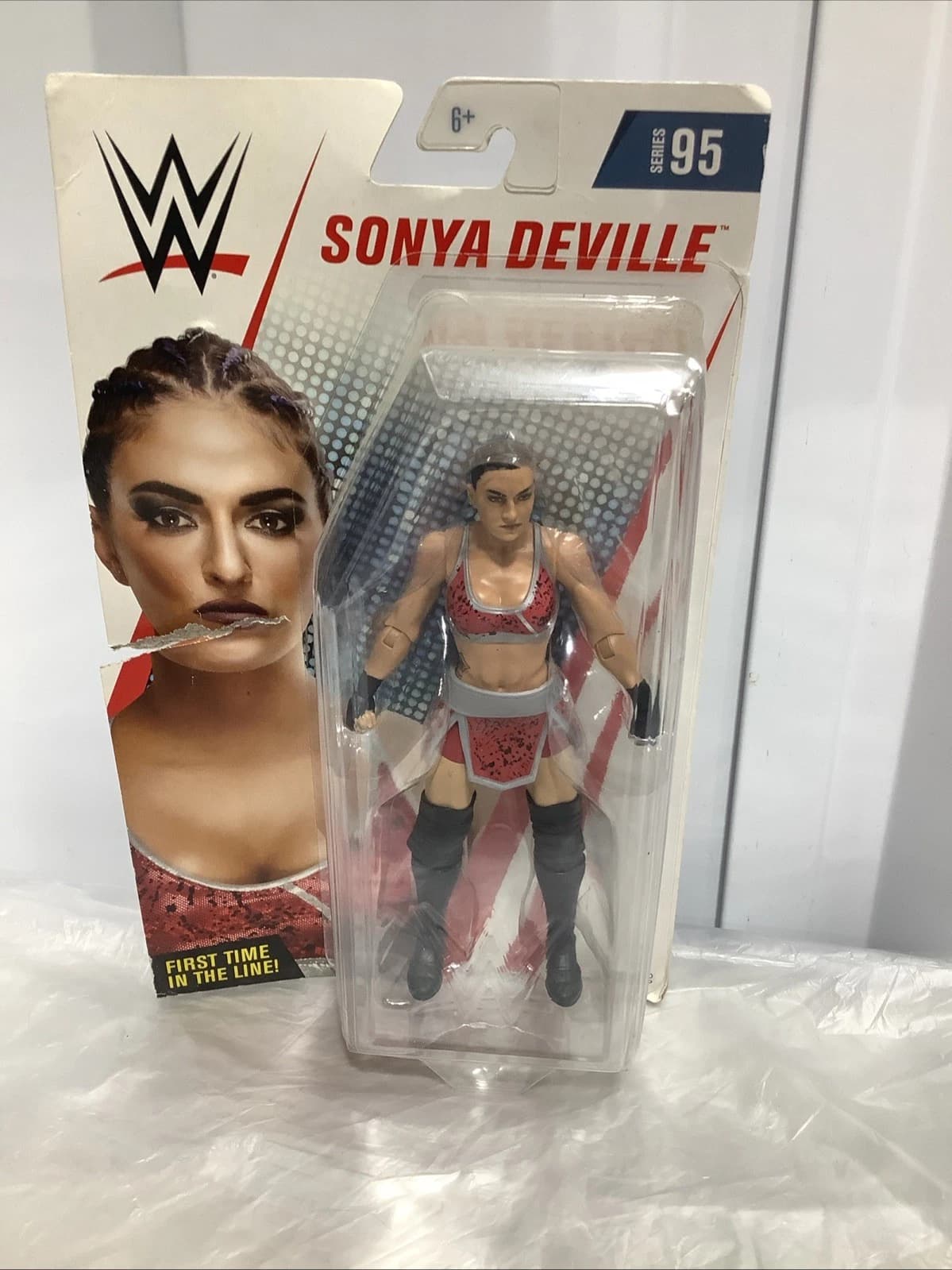 Sonya Deville (Red Attire) - WWE Series 95 Figure — Actual Product