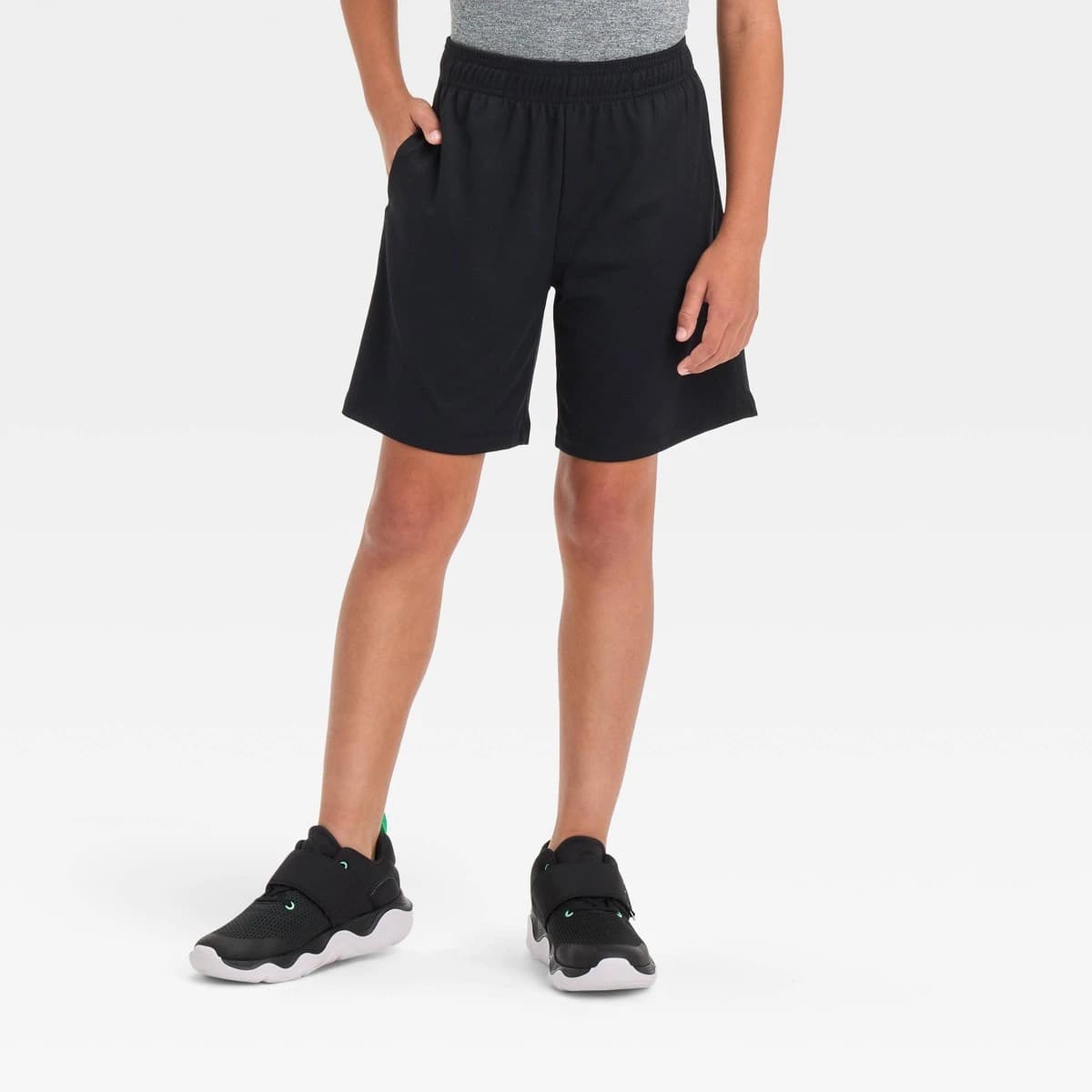 Boys' Mesh Shorts - All In Motion™ Black M — Manufacturer Picture
