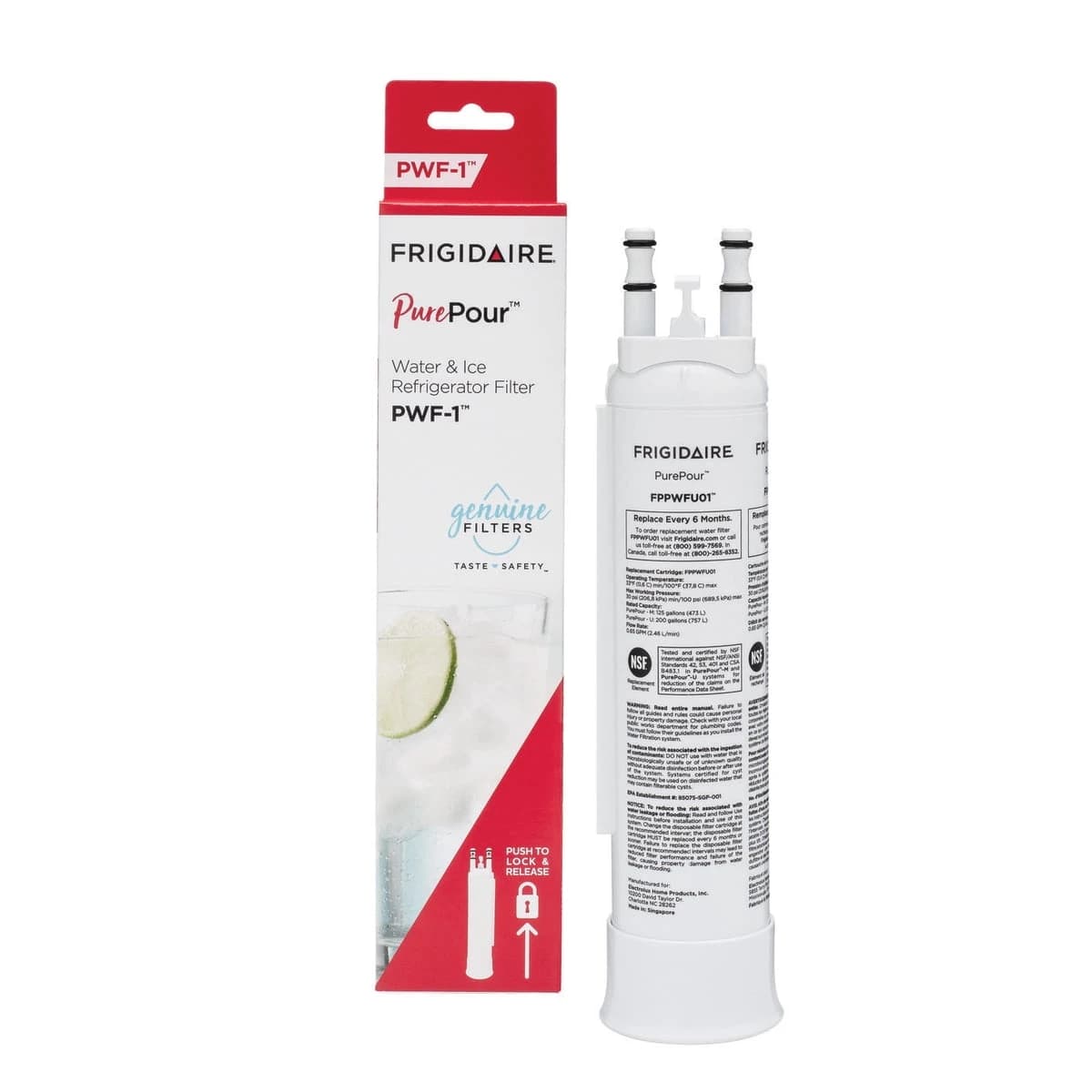 Frigidaire FPPWFU01 Water Filter — Manufacturer Picture