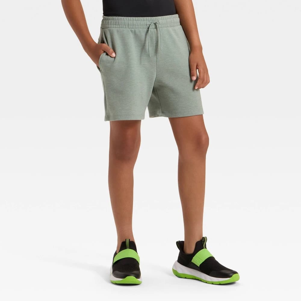 Boys' Mesh Spacer Shorts - All In Motion™ Sage Green XL — Manufacturer Picture