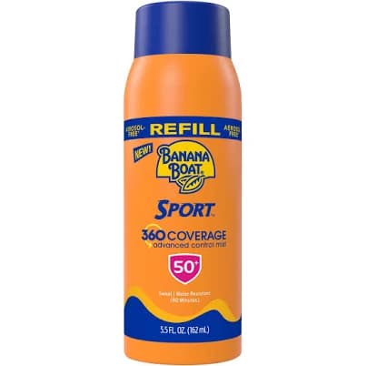 Banana Boat Sport 360 Coverage Sunscreen Mist Refill — Manufacturer Picture