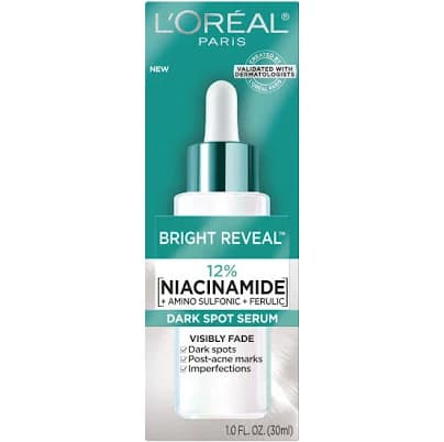 L'Oréal Bright Reveal 12 Niacinamide Dark Spot Serum - 1oz (287X1C) — Manufacturer Picture