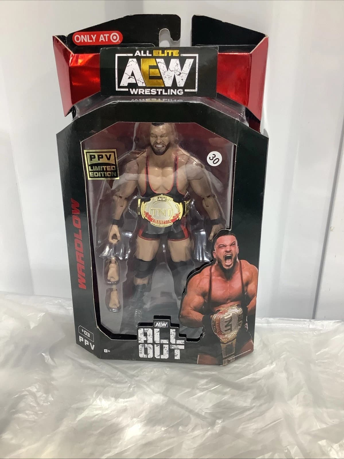 AEW All Out WARDLOW PPV #03 Exclusive 6” Figure All Elite Wrestling